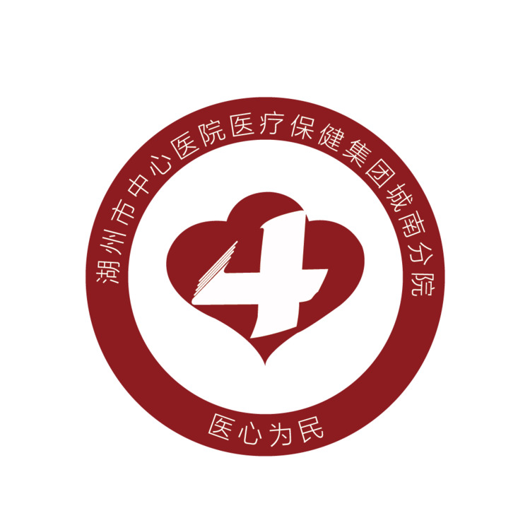 湖州市中心医院医疗保健集团城南分院logo