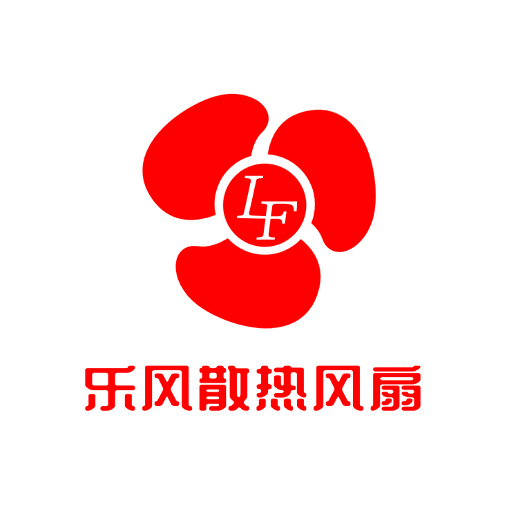 乐风散热扇logo