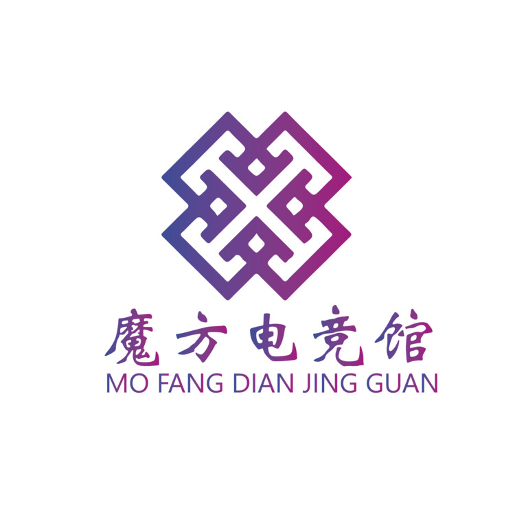 魔方电竞馆logo