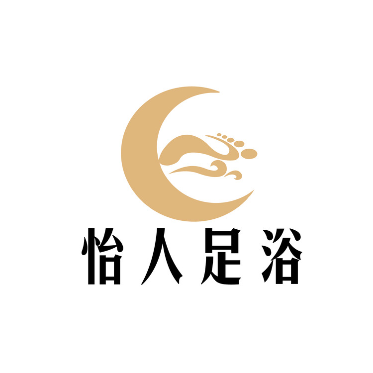 怡人足浴logo