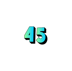 45