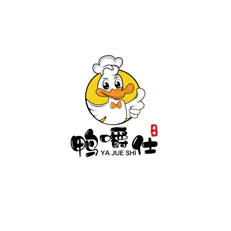 鸭嚼士logo