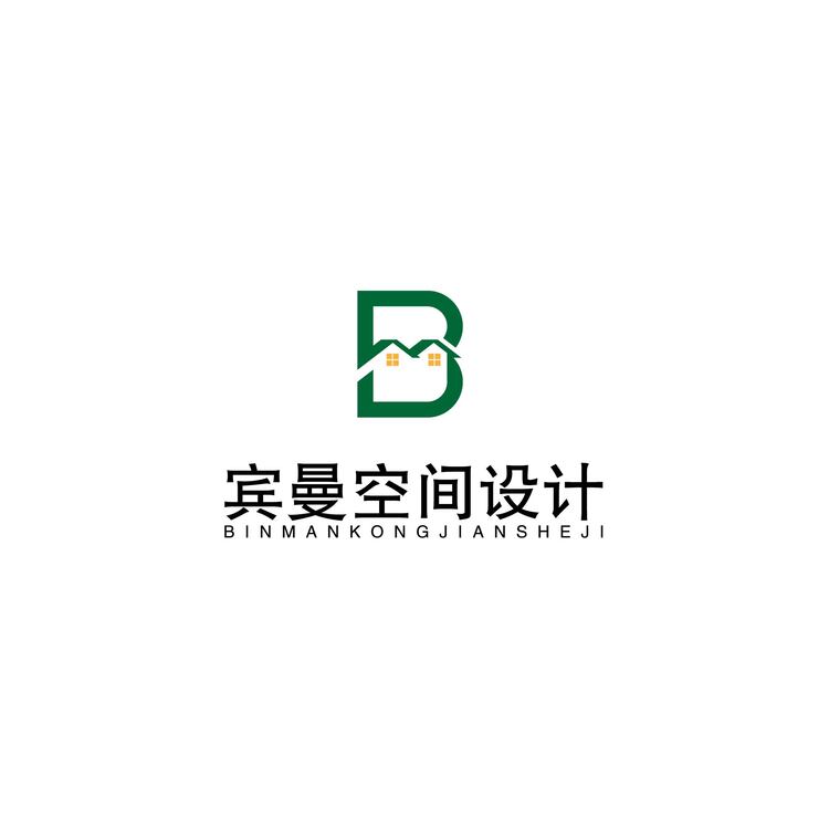 宾曼空间设计logo