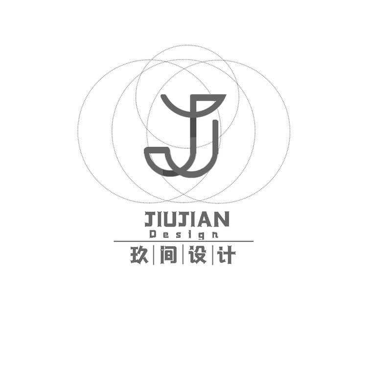 玖间设计logo