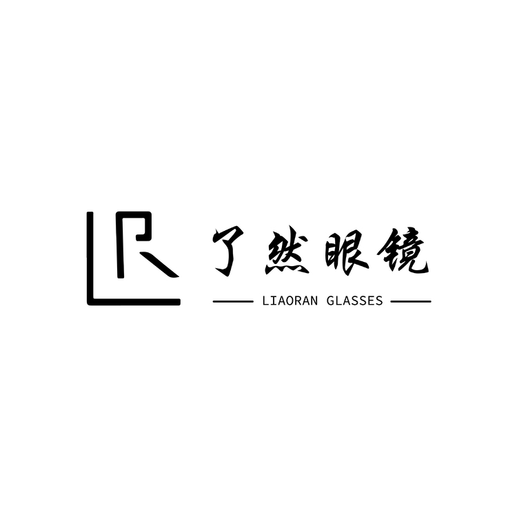 了然眼镜logo