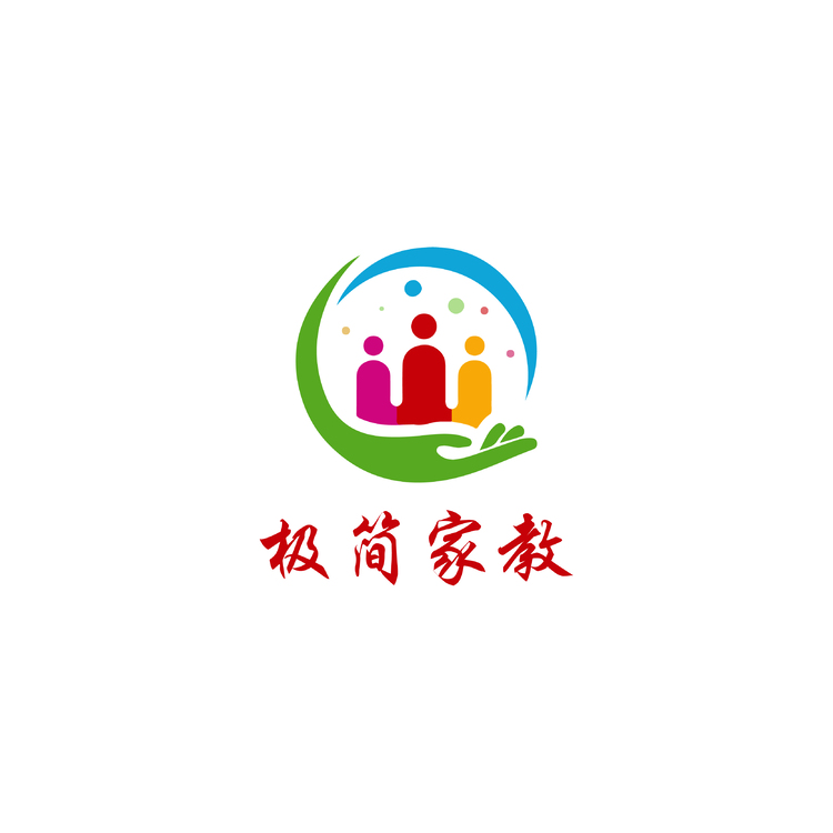 极简家教logo