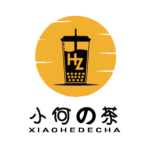 小何的茶logo