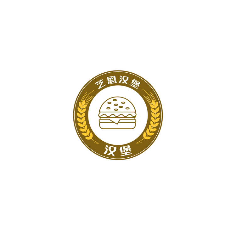 芝恩汉堡logo