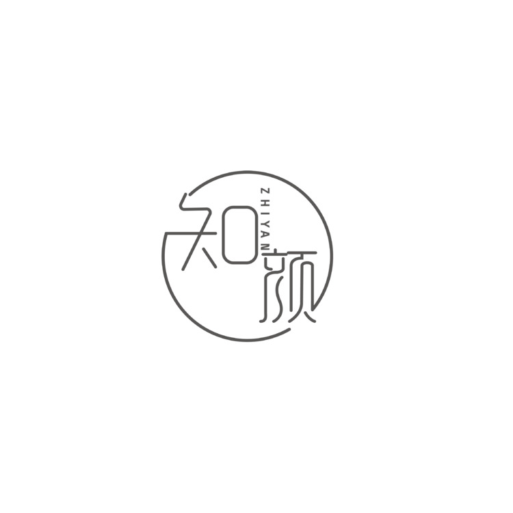 知颜logo