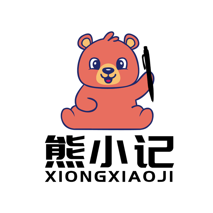 熊小记logo