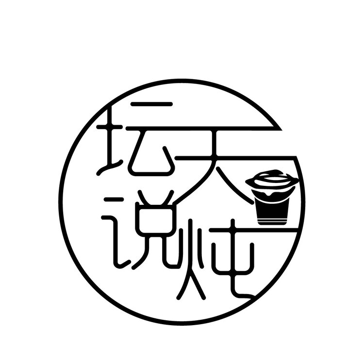 坛天说炖logo