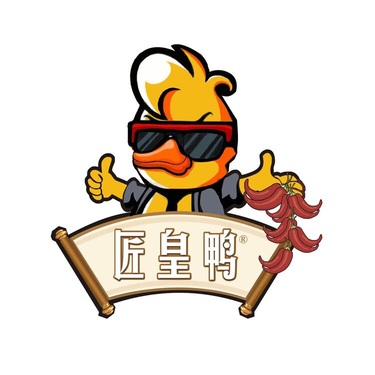 匠皇鸭logo