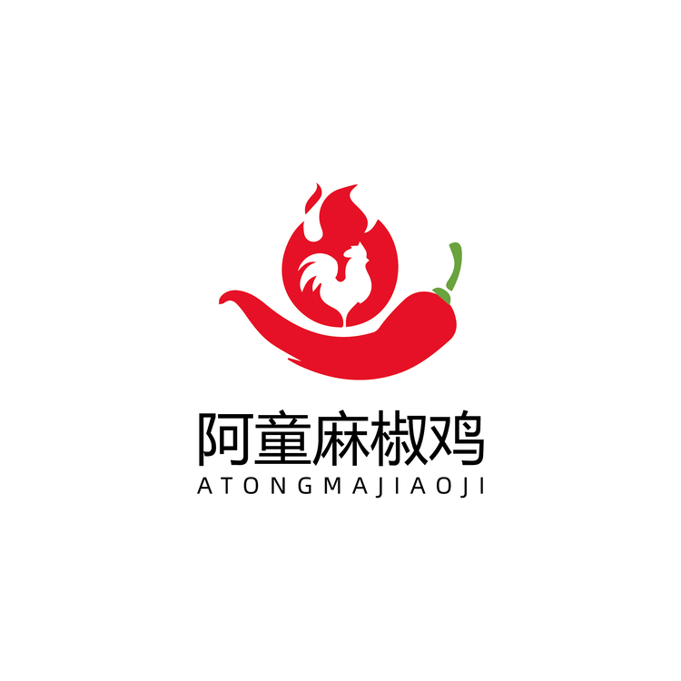 阿童麻椒鸡logo