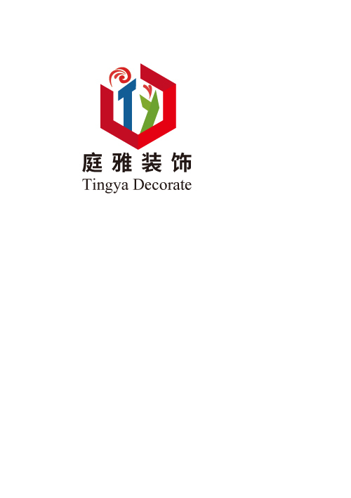 庭雅装饰logo