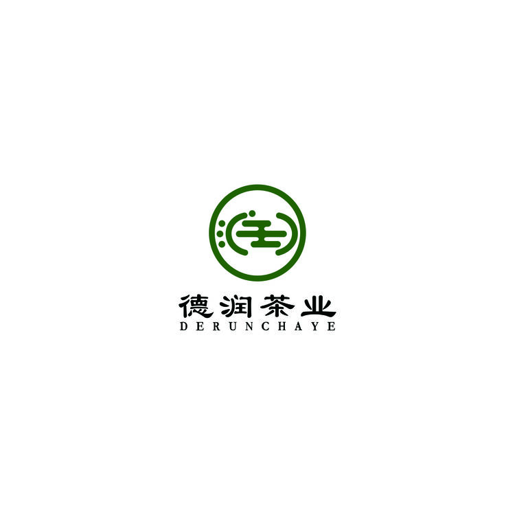 德润茶业logo