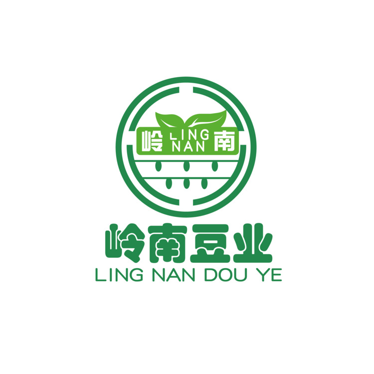 呼伦贝尔岭南豆业logo