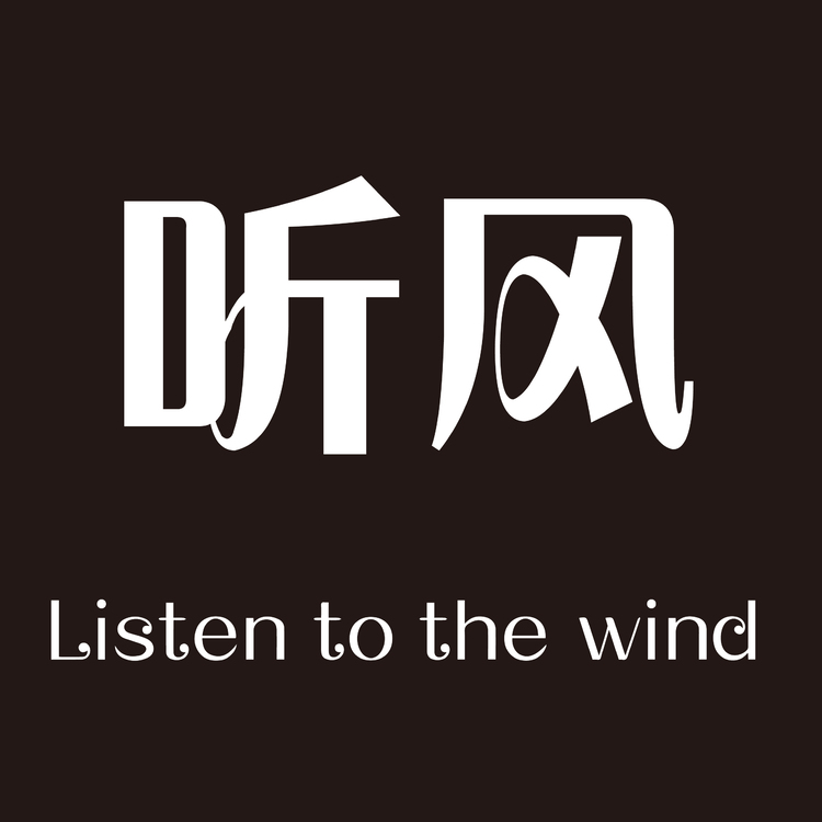 听风服装店logo