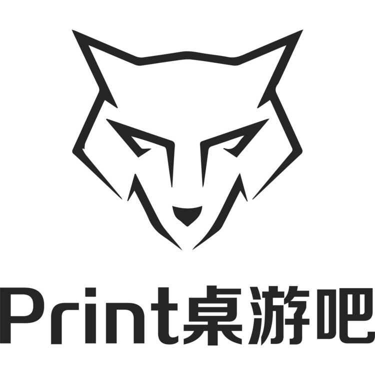 Print桌游吧logo