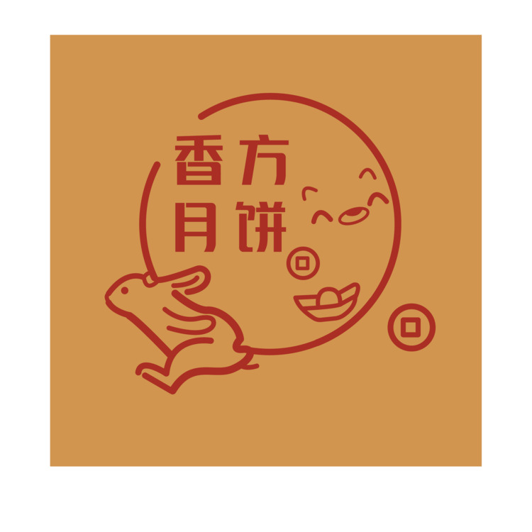 香方月饼logo