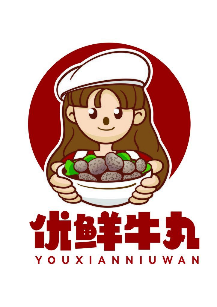 优鲜牛丸logo