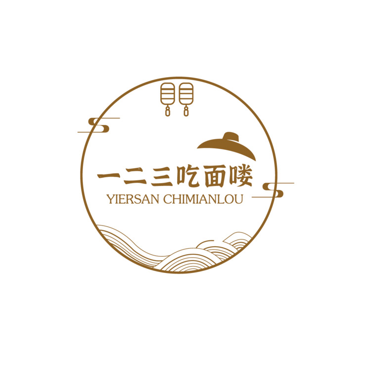 一二三吃面喽logo