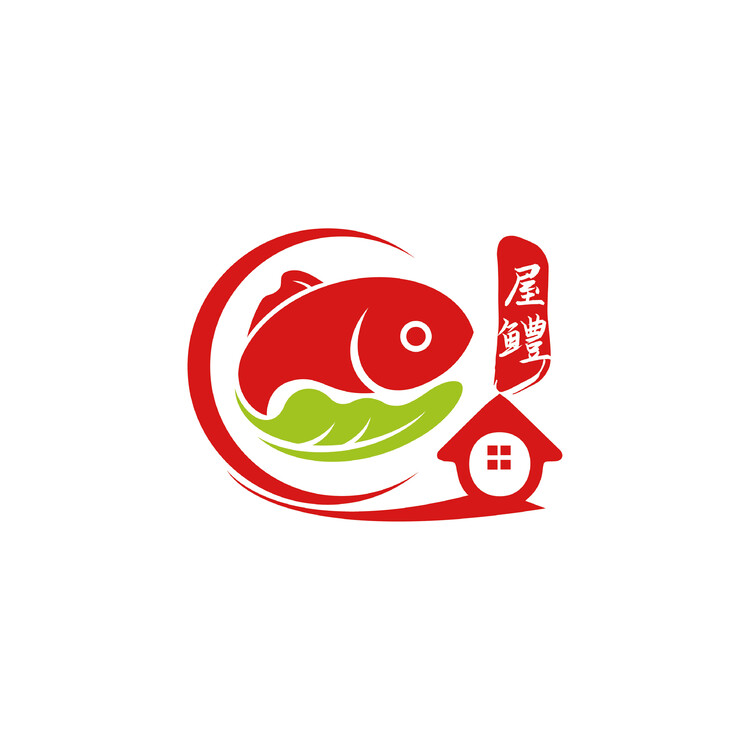 屋鱼logo