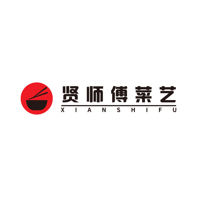 贤师傅菜艺logo