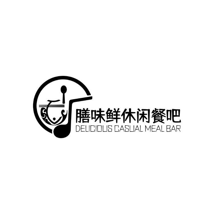 膳味鲜休闲餐吧logo