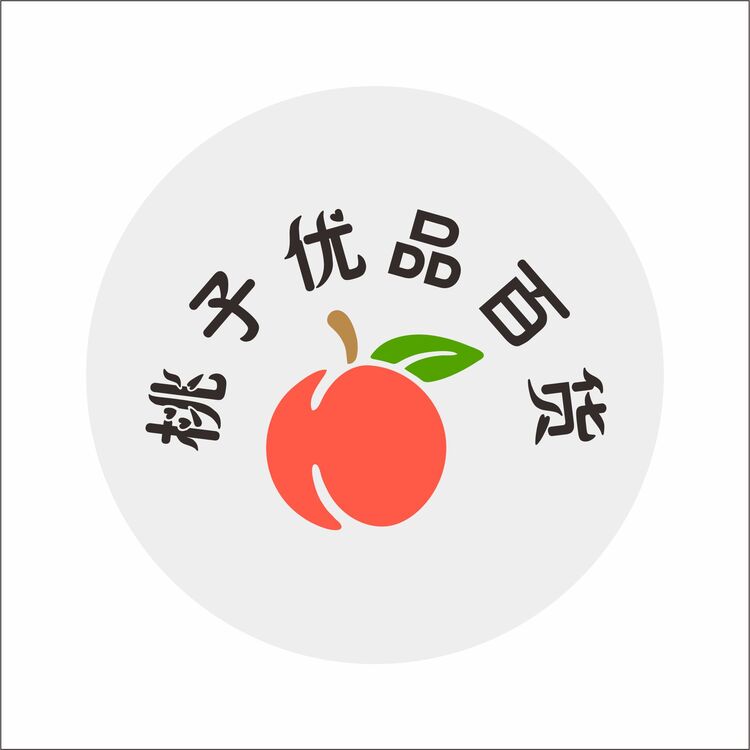 桃子优品百货logo