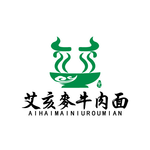 艾亥麦牛肉面logo