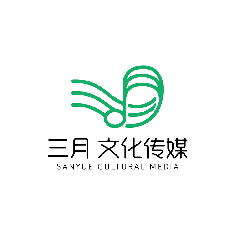 三月文化传媒logo