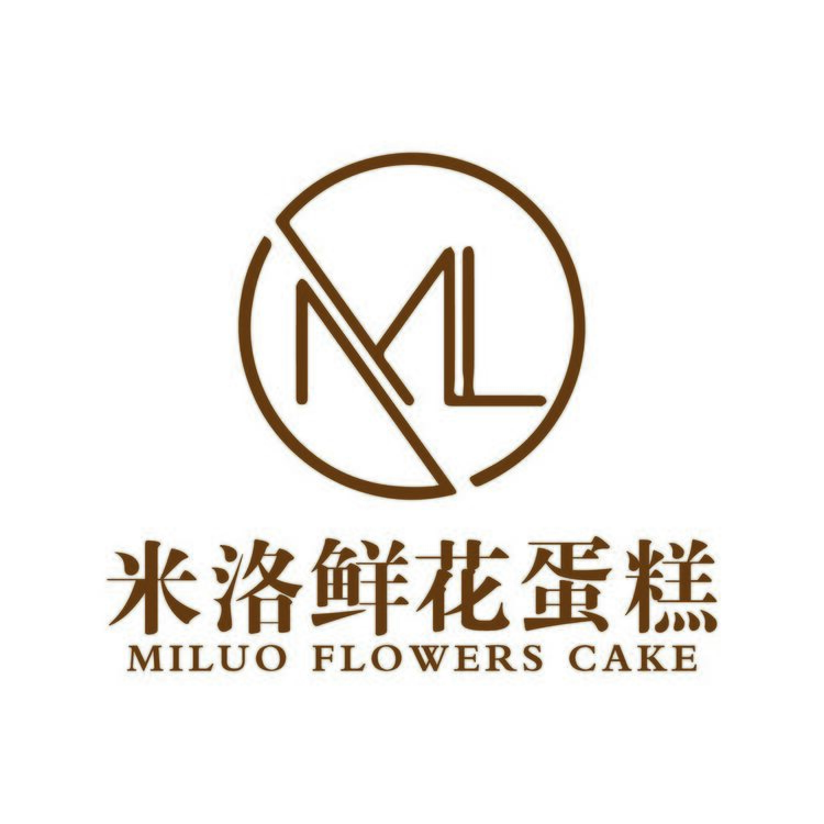 米洛鲜花蛋糕logo