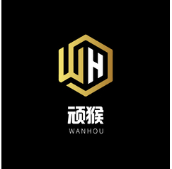 WH字母logo