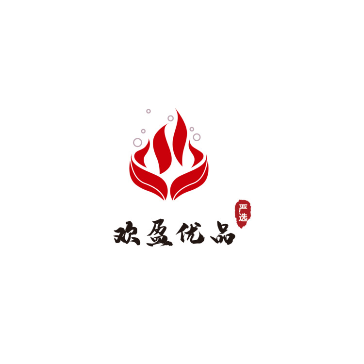 欢盈优品logo