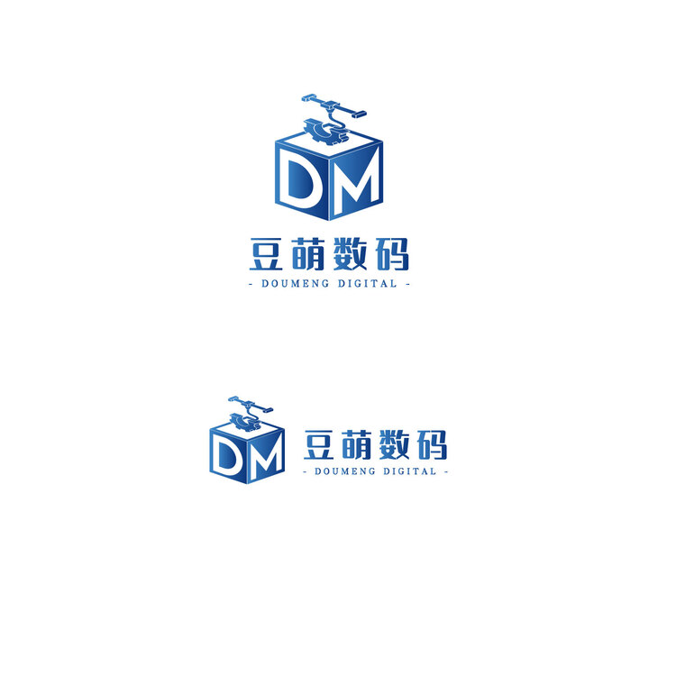 豆萌数码logo