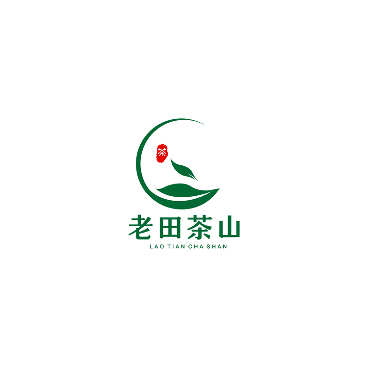 老田茶山logo