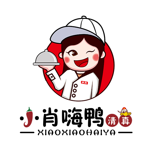 小肖嗨鸭logo