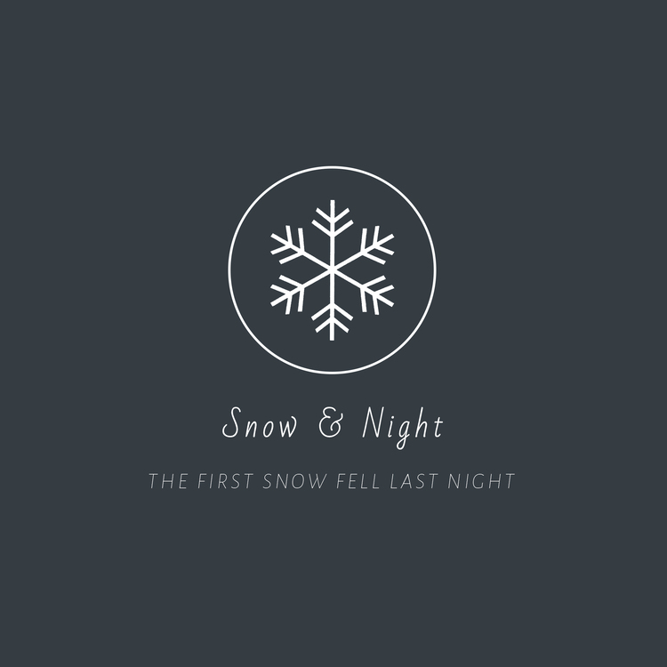 昨夜落了初雪logo