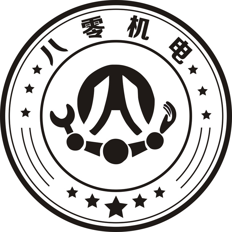 八零机电logo