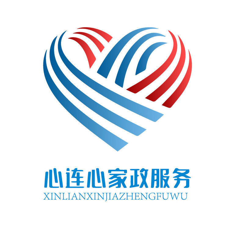 心连心家政服务logo