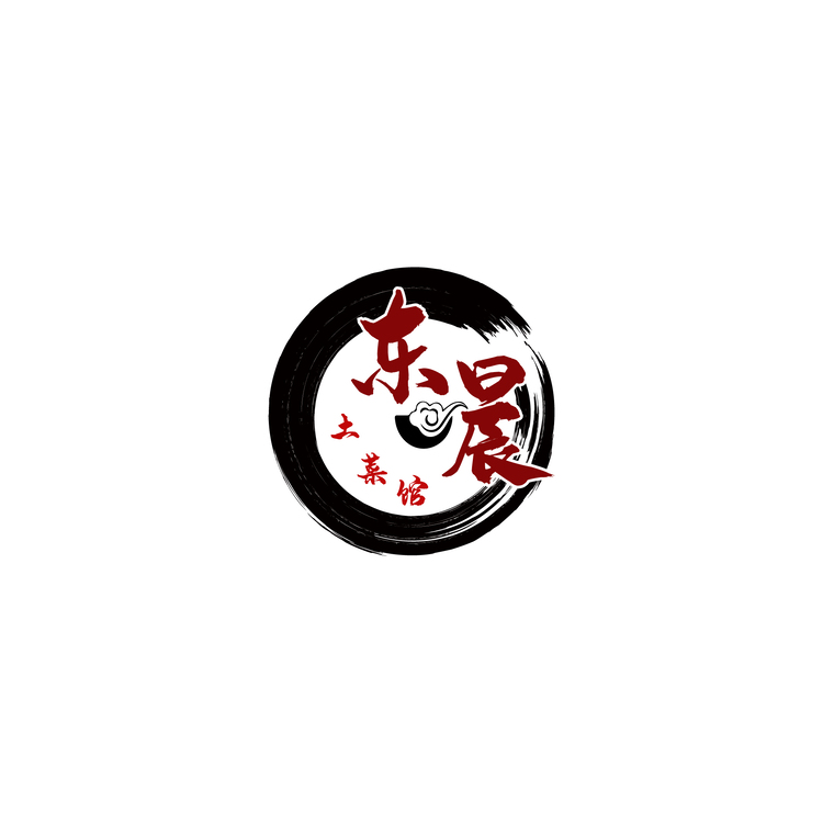 东晨土菜馆logo