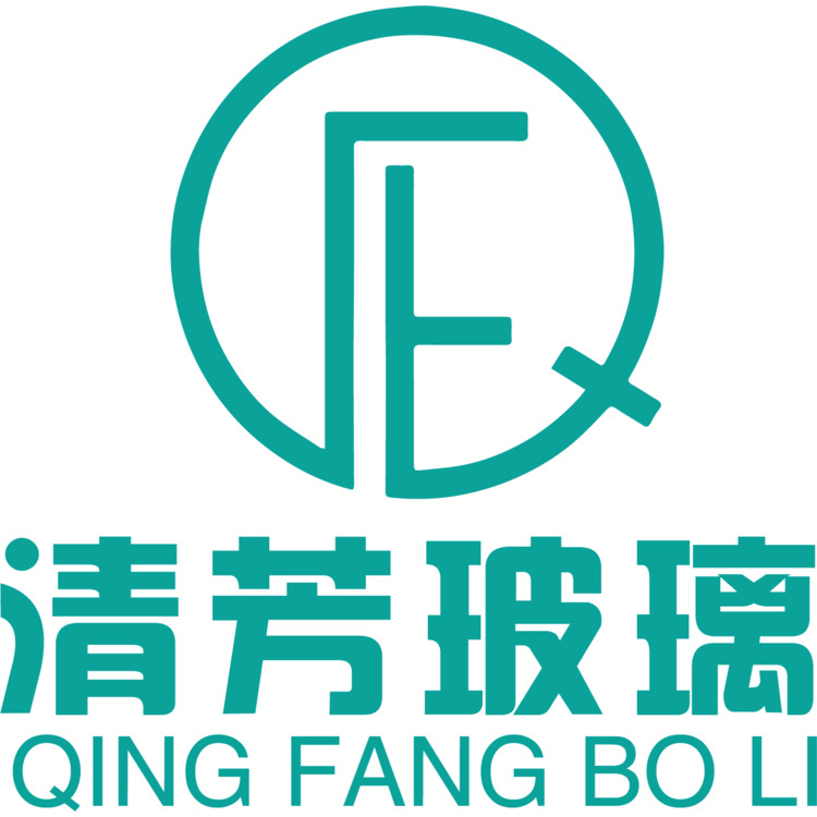 清芳玻璃logo