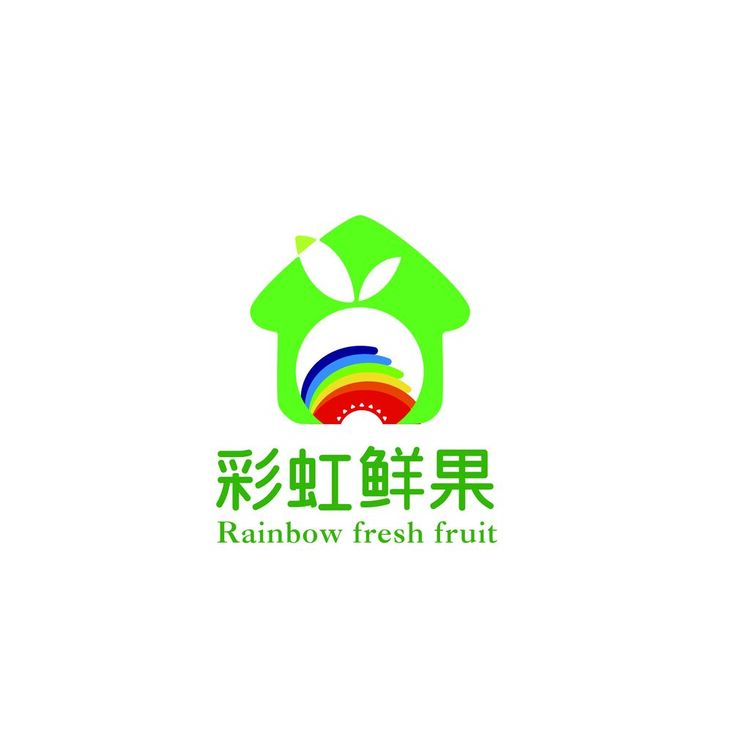 彩虹鲜果logo