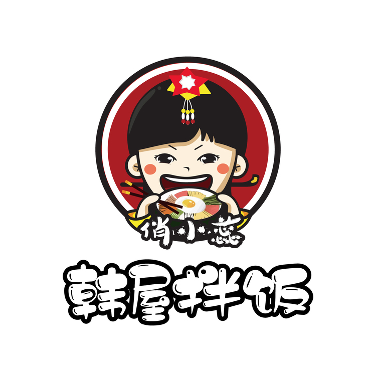 韩式拌饭logo