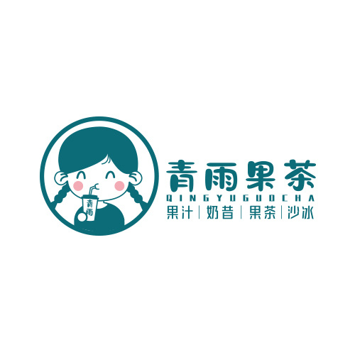 青雨果茶logo