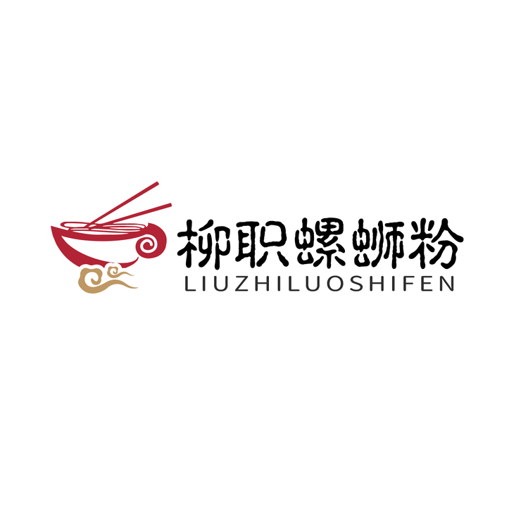 柳职螺蛳粉logo