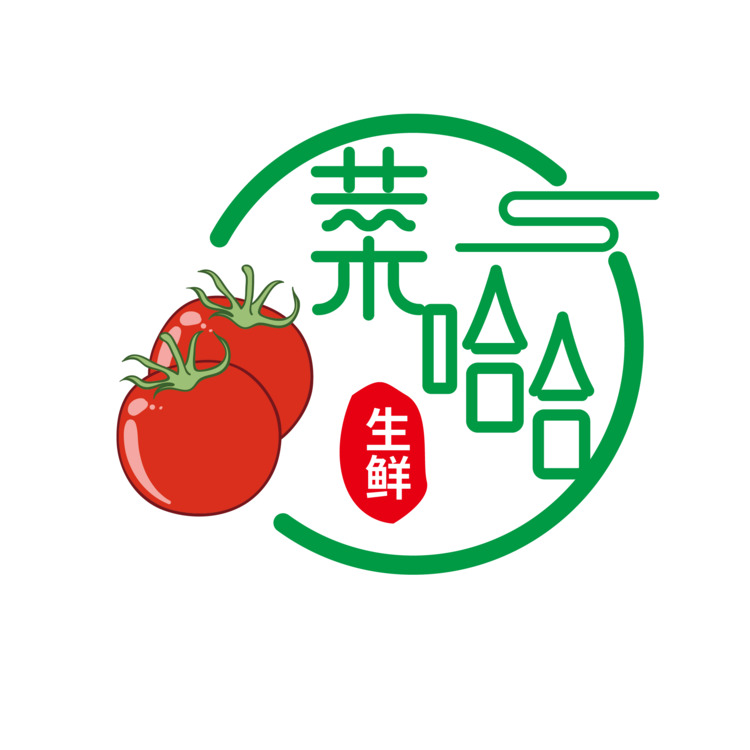 菜哈哈logo