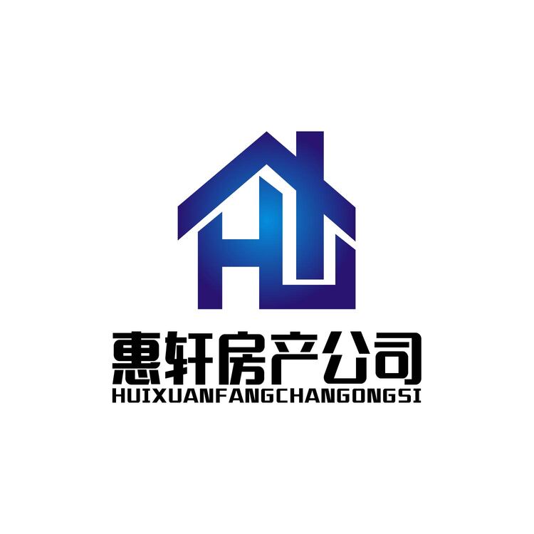 惠轩房产公司logo