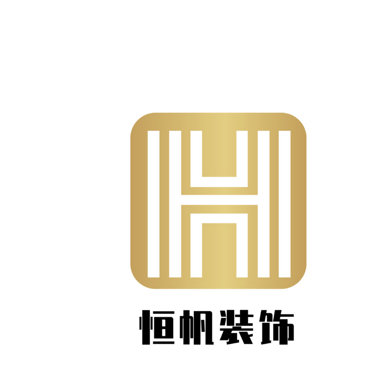 恒帆装饰logo