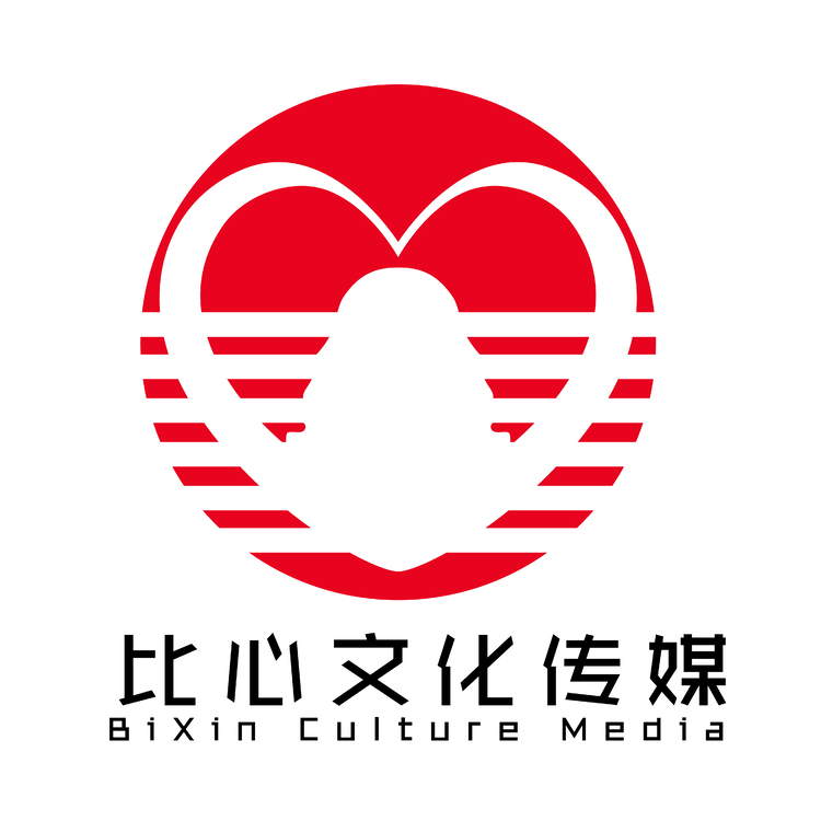 比心文化传媒logo